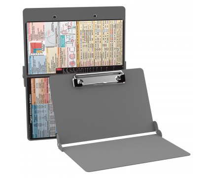 WhiteCoat Clipboard® - Silver Flight Medic Edition